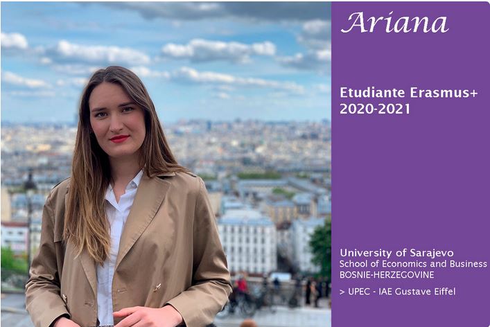 le témoignage d'Ariana, étudiante Erasmus+
